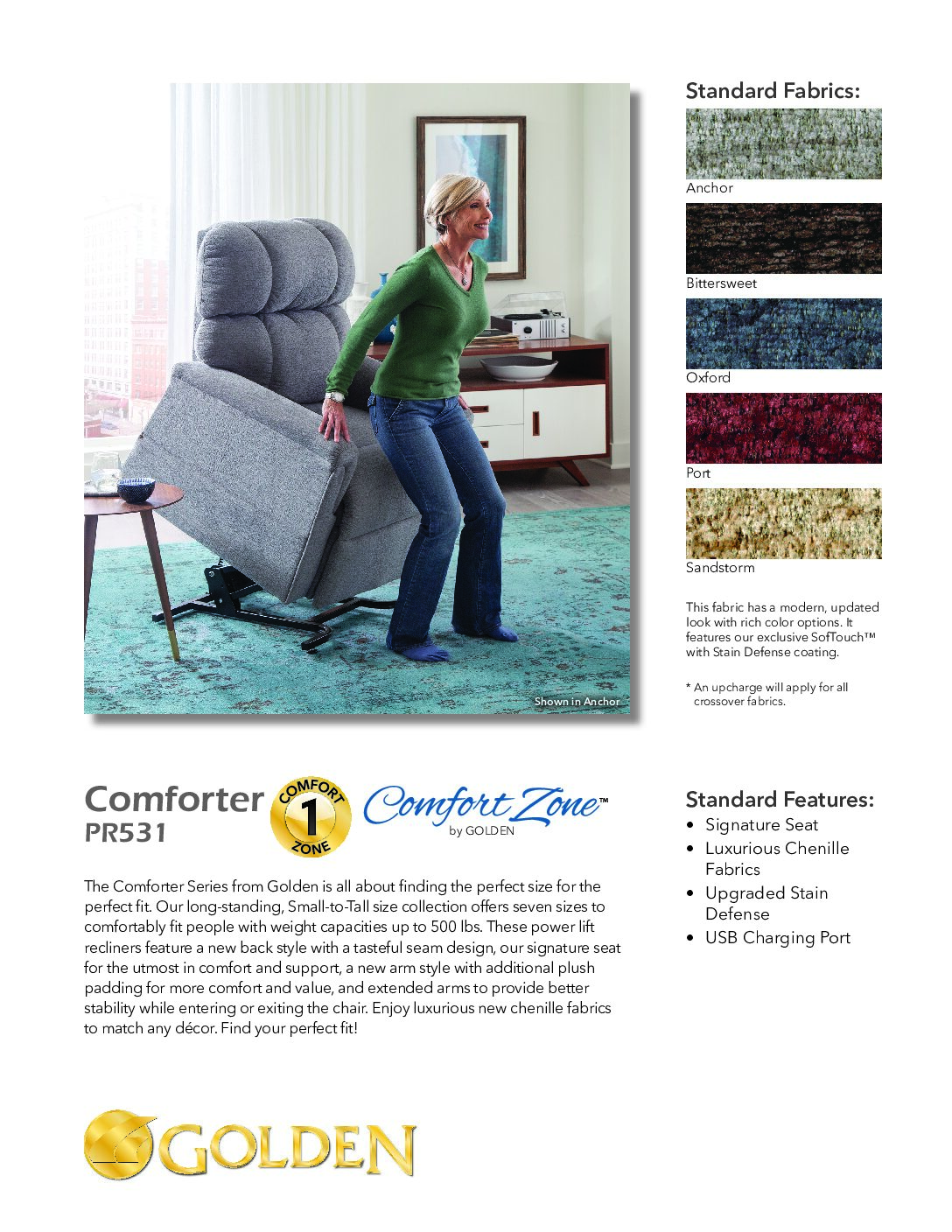 Comforter Sell Sheet