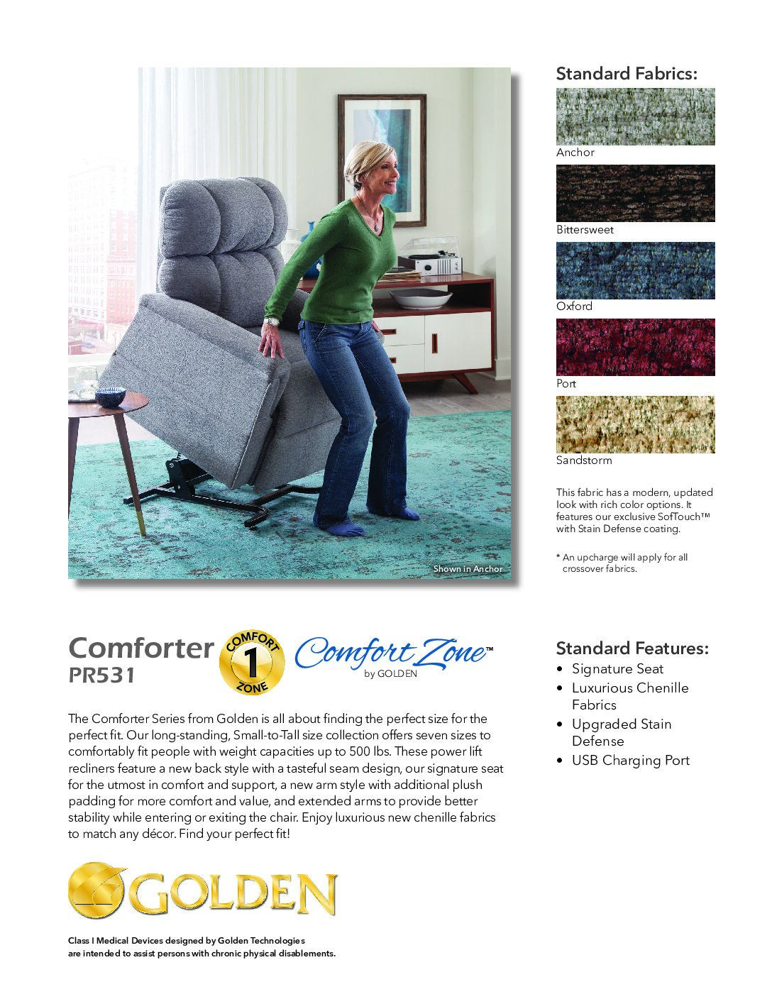 Comforter Sell Sheet